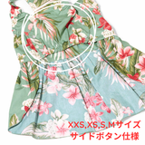 わんこ服・ムームー🌺プルメリアヤシ・セージ