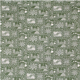 わんこ服・アロハシャツ🌺ハワイアンヒストリー・モス×タン