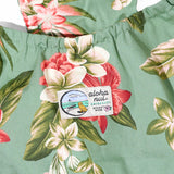 わんこ服・ムームー🌺プルメリアヤシ・セージ