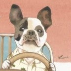 ステッカー🐶aloha drive