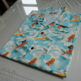 アロハシャツ・ビーチガール🌺わんこ服とお揃い