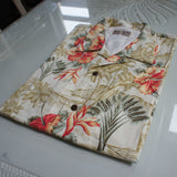 アロハシャツ・ドレッシーレーヨン パラダイスフラワー🌺わんこ服とお揃い