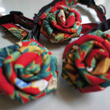 わんこ服とお揃い🌺コサージュ