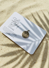 【犬猫&人用】Le'anal⭐︎ハワイアンジュエリー🌺コインスクロールネームネックレス