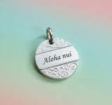 【犬猫&人用】Le'anal⭐︎ハワイアンジュエリー🌺コインスクロールネームネックレス用『刻印』※刻印のみの注文不可