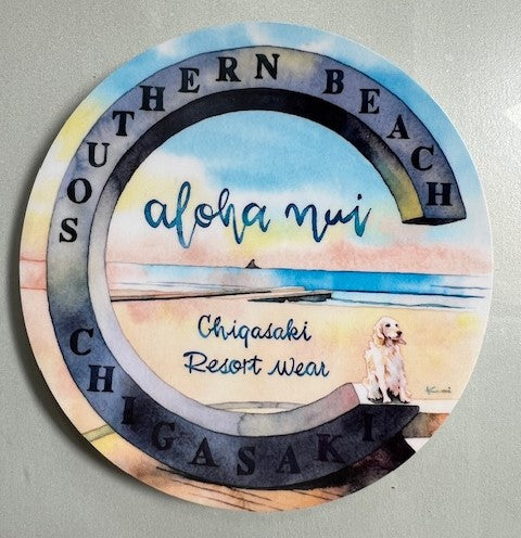 ▶︎import/songblyさま/クローズアッププレートステッカーC ステッカー_Southern C & Doggo – アロハ縫茅ヶ崎
