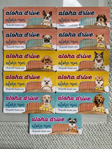 ステッカー🐶aloha drive