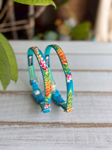 わんこ服とお揃い🌺首輪(SMサイズ)