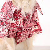 わんこ服・アロハシャツ🌺ビンテージオーシャン