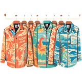 セミオーダー・人用メンズサイズアロハシャツ🌺わんこ服とお揃い