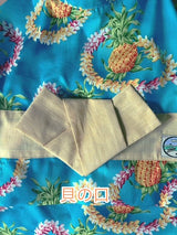 わんこ浴衣🌺パイナップル・レイ