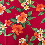 わんこ服・アロハシャツ🌺ハイビスカス/プルメリア M