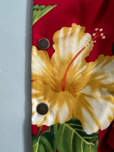 わんこ服・アロハシャツ🌺ハイビスカス/プルメリア M