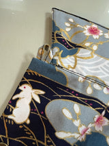 わんこ服・アロハシャツ🌺和柄 うさぎ L