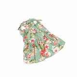 わんこ服・ムームー🌺プルメリアヤシ・セージ