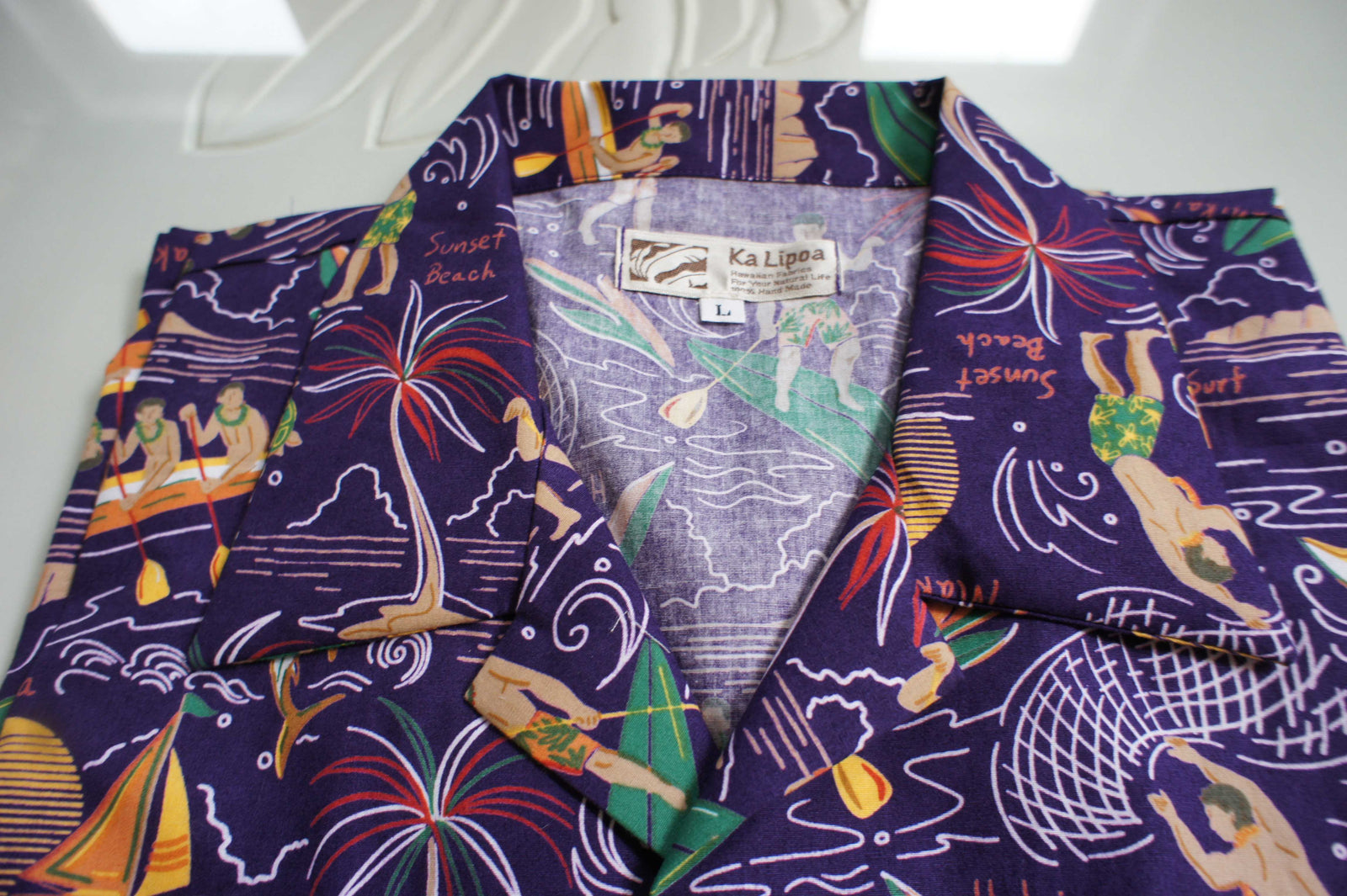 アロハシャツ・ラニカイ_わんこ服とお揃い – アロハ縫茅ヶ崎