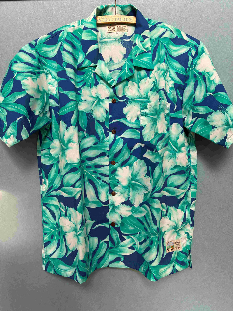 アロハシャツ・ラグジュアリーリゾート🌺わんこ服とお揃い