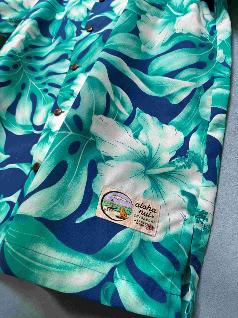 アロハシャツ・ラグジュアリーリゾート🌺わんこ服とお揃い