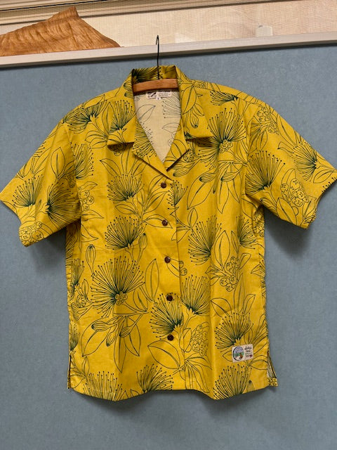 セミオーダー・人用レディスアロハシャツ🌺わんこ服とお揃い