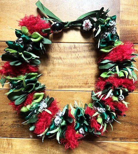 アロハな小物🌺わんこリボンレイ大（送料込み）