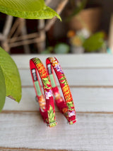 わんこ服とお揃い🌺首輪(SMサイズ）