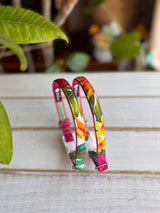 わんこ服とお揃い🌺首輪(SMサイズ）