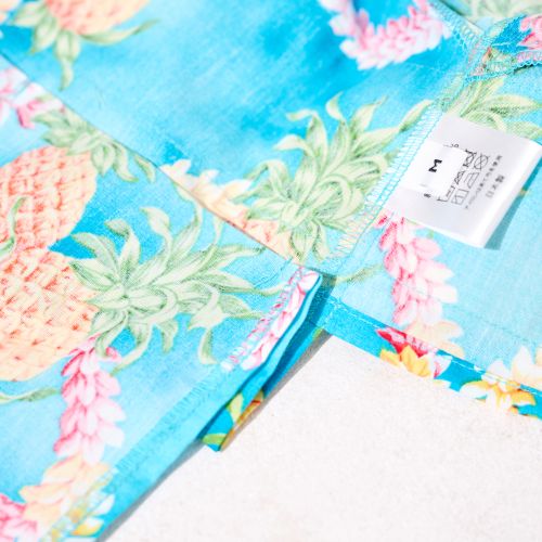 【5月上旬販売開始】わんこ浴衣🌺パイナップル・レイ