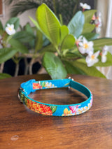 わんこ服とお揃い🌺首輪(SMサイズ）